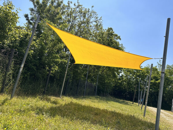 Új! - 5 x 8 méter EXTRA - téglalap napvitorla